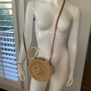 A New Day Woven Crossbody Purse